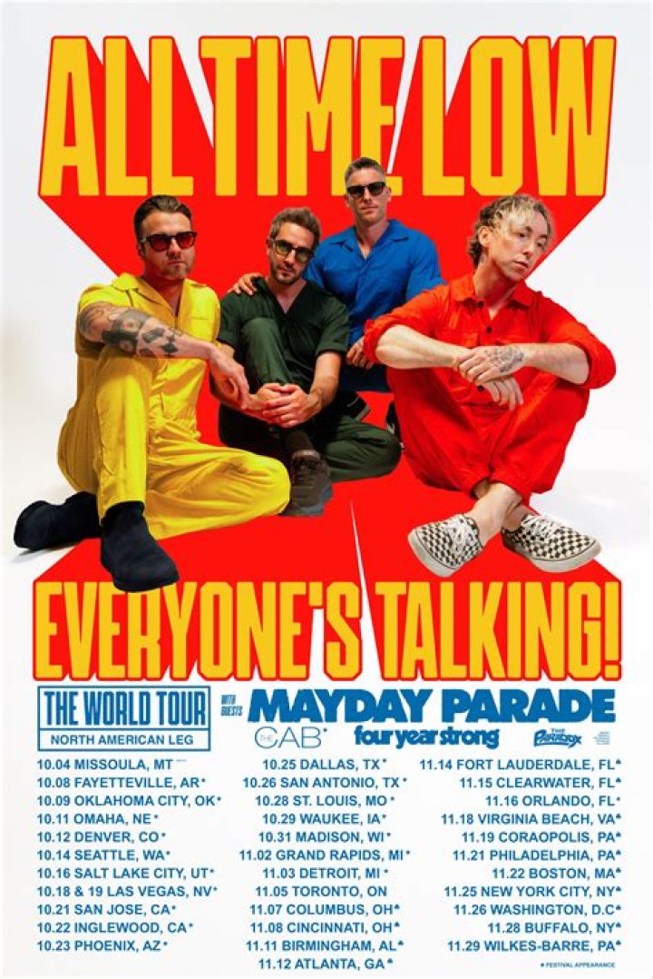 All Time Low Announce New Album + Headlining Tour