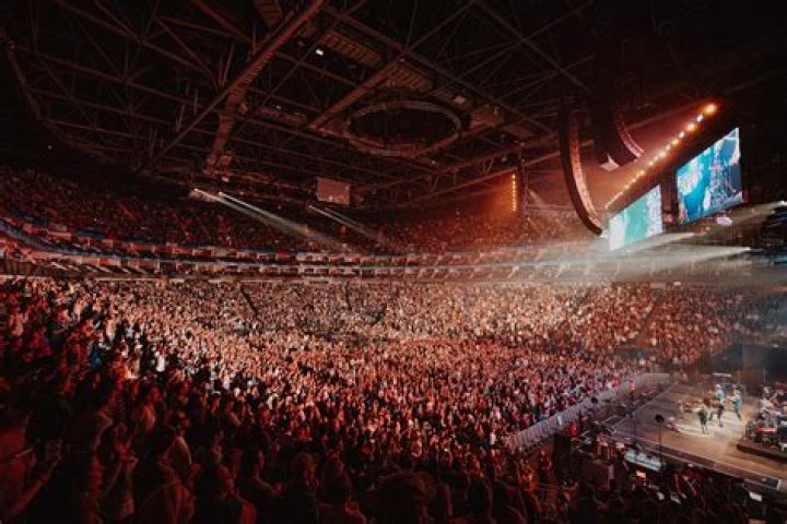 Rylan joins Britney Spears on stage at the O2 Arena