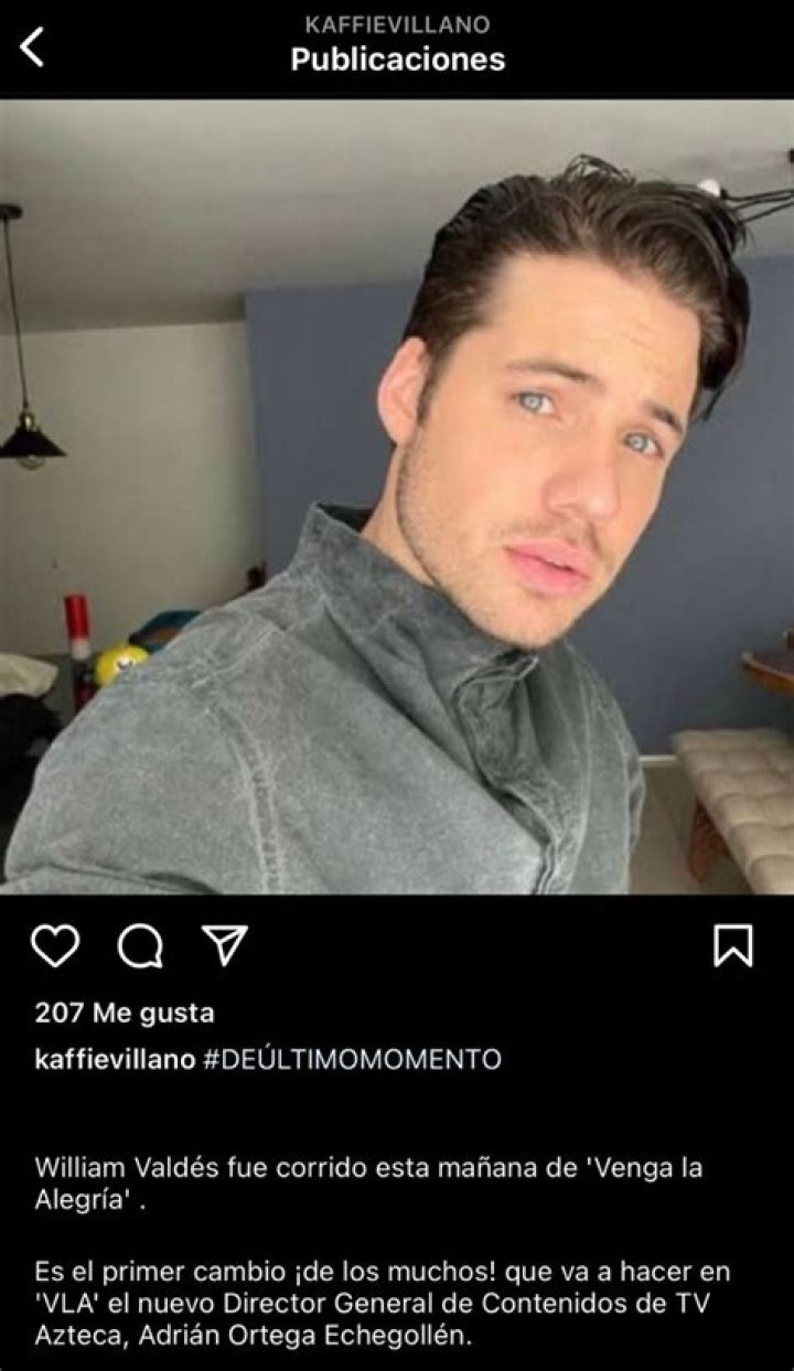 What is William Valdes’ Snapchat?