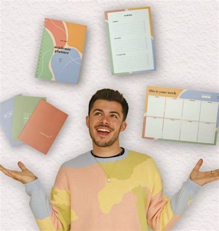 Youtuber Jack Edwards releases a brand new stationery range